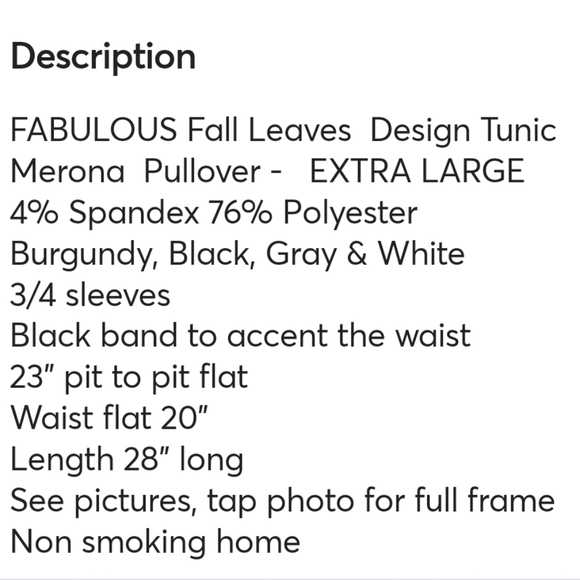 Merona Women's Top Size XL EUC - Picture 5 of 7